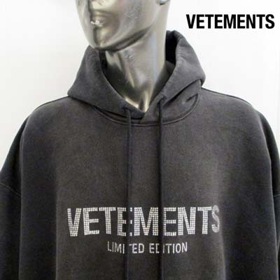 楽天市場】VETEMENTS ヴェトモン パーカー フーディ スウェット ユニ