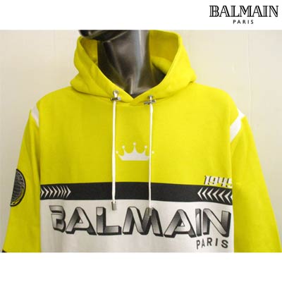 楽天市場】バルマン BALMAIN メンズ トップス パーカー フーディー