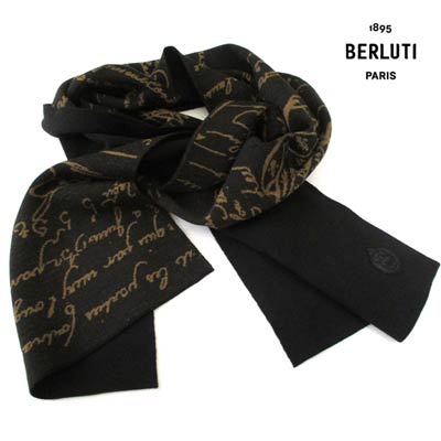 楽天市場】ベルルッティ BERLUTI メンズ 小物 ストール マフラー ロゴ