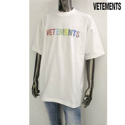 楽天市場】ヴェトモン VETEMENTS メンズ トップス Tシャツ 半袖 ロゴ