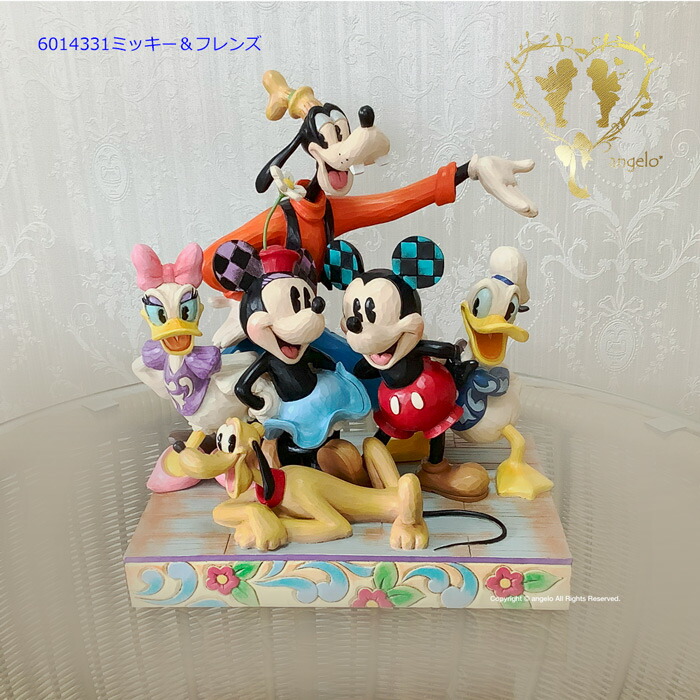 ディズニー Showcase ミッキー ミニー プルート ソリ 置物 ディズニー