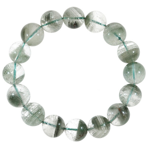 楽天市場】ガーデンクォーツ ブレスレット 13mm 18.5cm メンズL