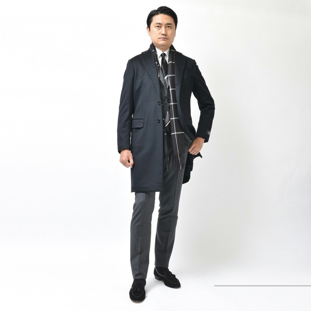 楽天市場】Belvest（ベルベスト）カシミアフランネルソリッド