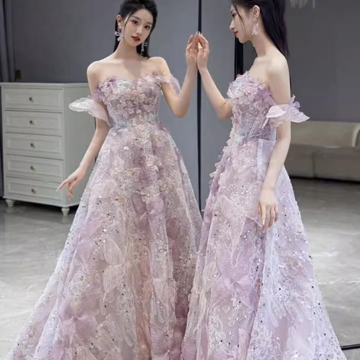 楽天市場】オフショルダー ラベンダー（サイズ（S/M/L）S）の通販