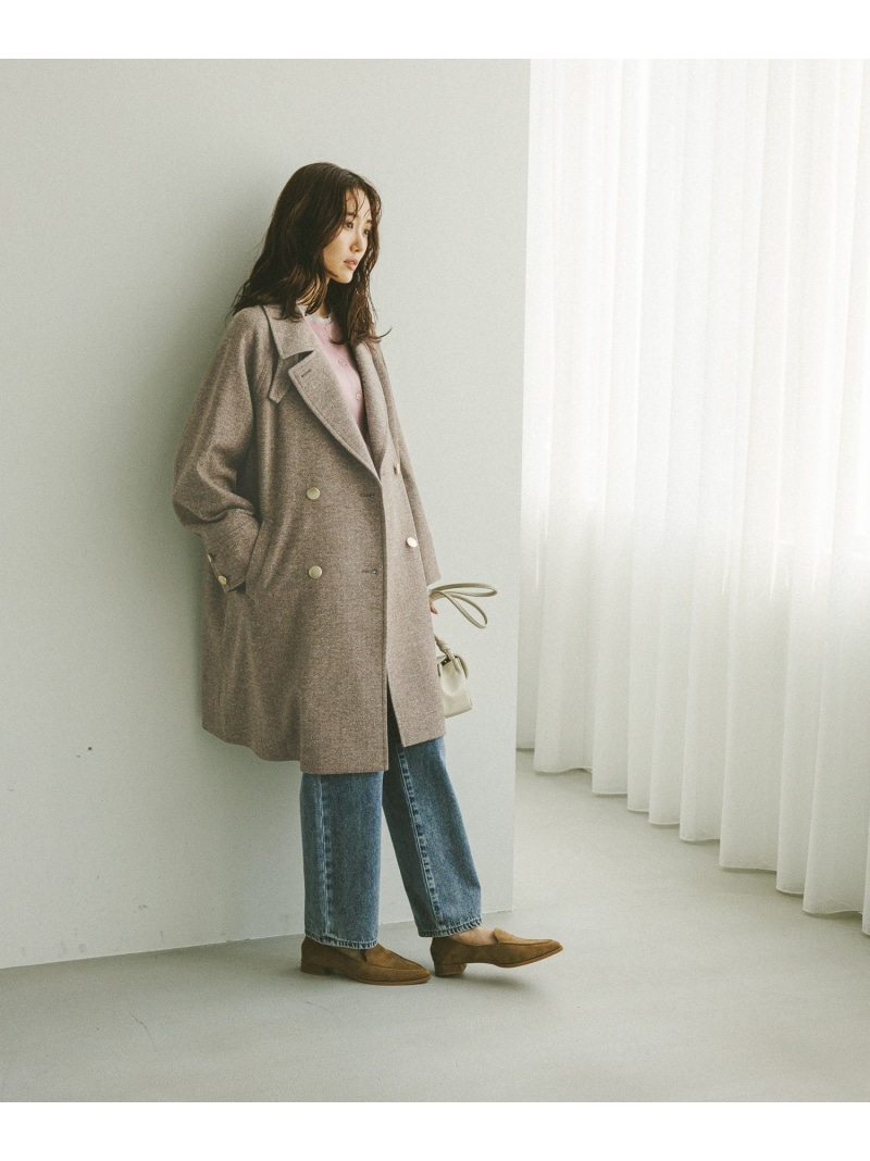 楽天市場】【SALE／20%OFF】軽やかストレッチ襟2WAYコート/499666