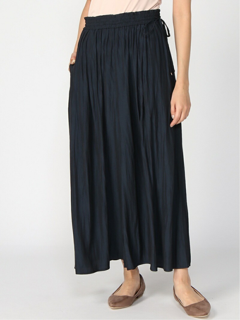 楽天市場】【SALE／61%OFF】(W)サラサラサテンフレアワイドPT GLOBAL