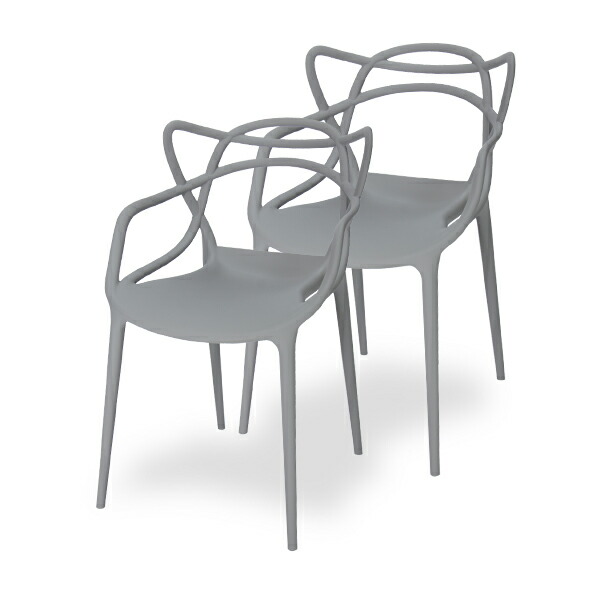 楽天市場】カルテル 椅子 マスターズ 2脚セット 84 × 57 × 47cm