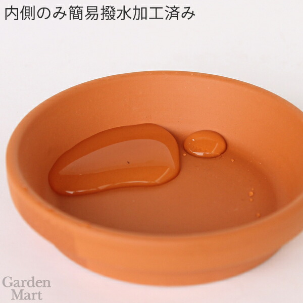 楽天市場】ドイツ製 テラコッタ 鉢皿 鉢用水受け シンプル 受け皿 内径