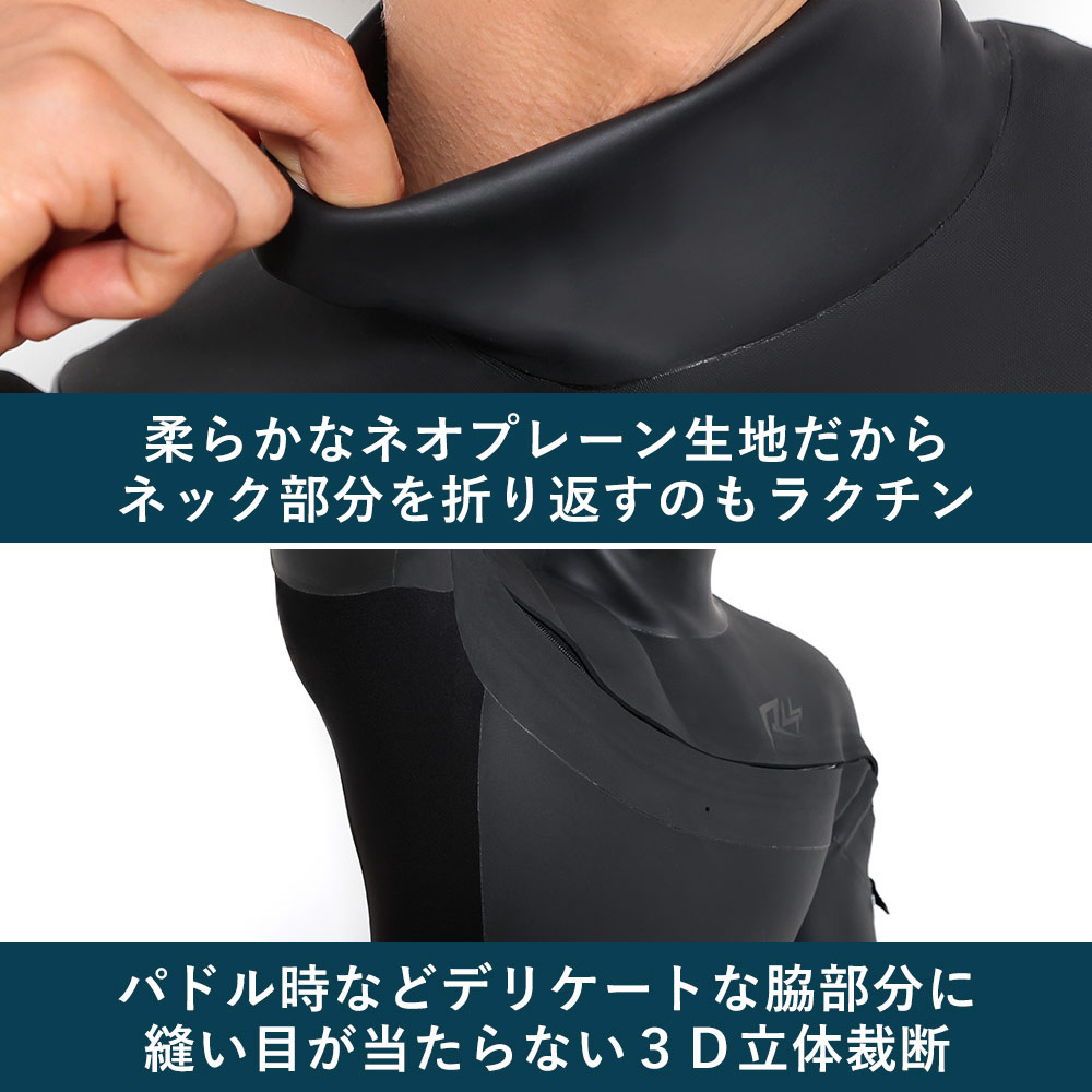 楽天市場】[P10倍]セミドライ 5×3mm RSS SURF ウェットスーツ メンズ