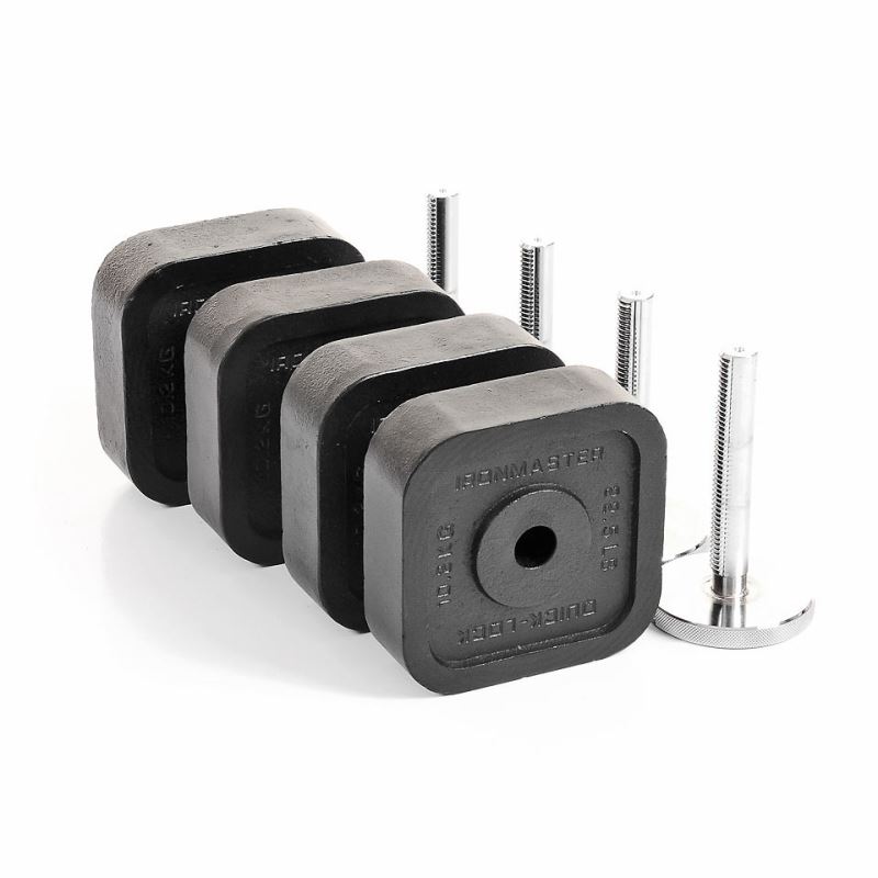 楽天市場】Ironmaster クイックロックダンベル用120ポンド増量キット