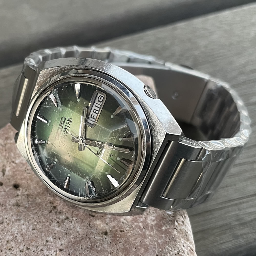 楽天市場】【中古品】【OH済み】SEIKO/セイコー 5ACTUS/5アクタス 23石