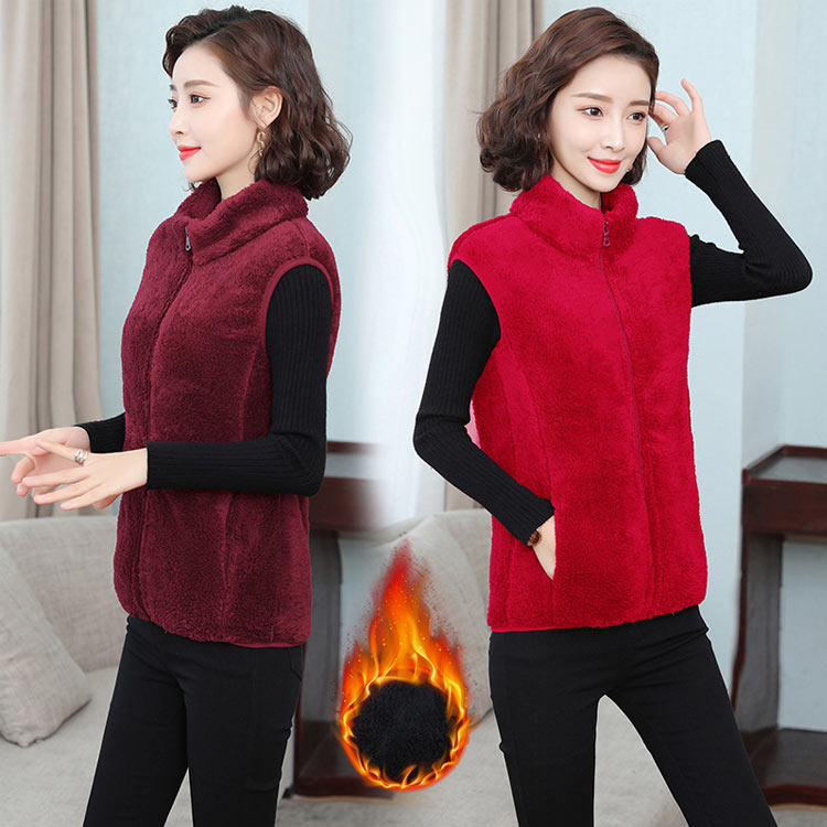 楽天市場】 無地 フリース レディース 秋 スタンドカラー 50代 立ち襟