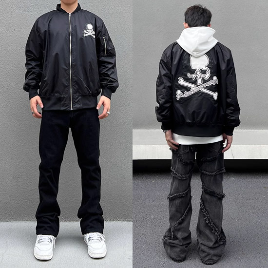 楽天市場】MA-1 メンズ ミリタリージャケット メンズ ストリート系