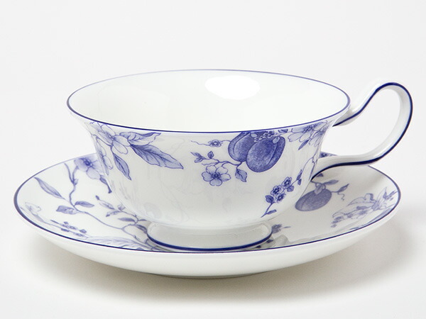 楽天市場】ウェッジウッド ブループラム カップ＆ソーサー2客お茶の