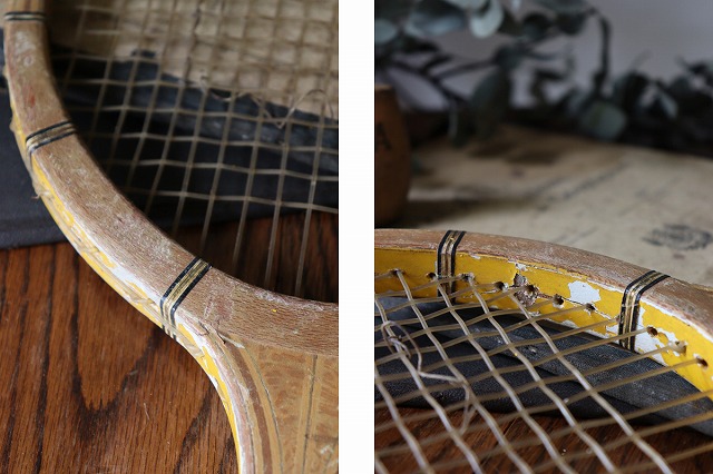 楽天市場】古い 木製テニスラケット N138-2 : リカムアクロス