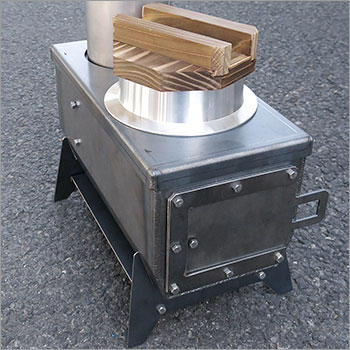 楽天市場】俺のかまど 組立式無煙かまど MK6K【後払い不可】薪ストーブ