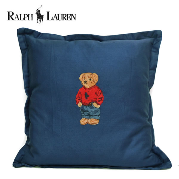 超レア！Ralph Lauren ラルフローレン ポロベア クッションカバー