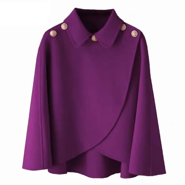 楽天市場】 冬 レディース フェイクウール ケープコート コート 春 秋