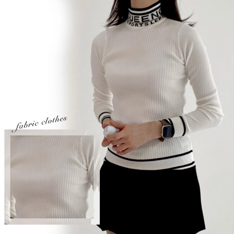 楽天市場】ゴルフウェア レディース 韓国 セーター ニット ハイネック