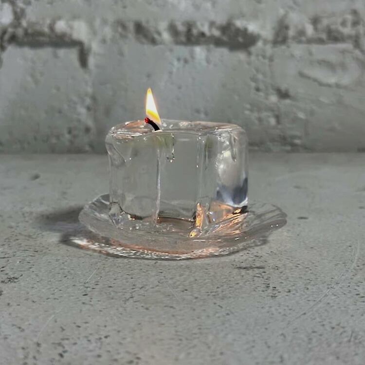 楽天市場】【 再販 】アロマキャンドル 氷 透明 キャンドル 人気