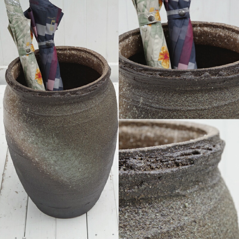 特大】小石原焼 傘立て 傘立 民藝 特大】小石原焼 傘立て 傘立 民藝