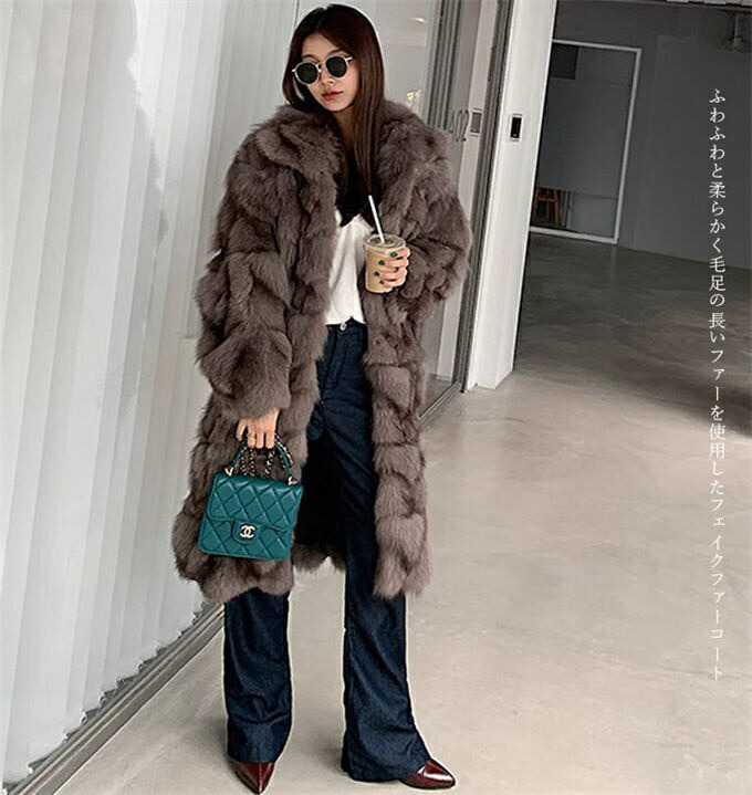 楽天市場】ファーコート レディース 毛皮コート フォックス レディース