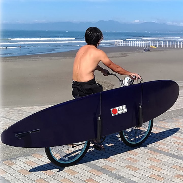 楽天市場】サーフボードキャリア サーフボード1枚用 自転車キャリア