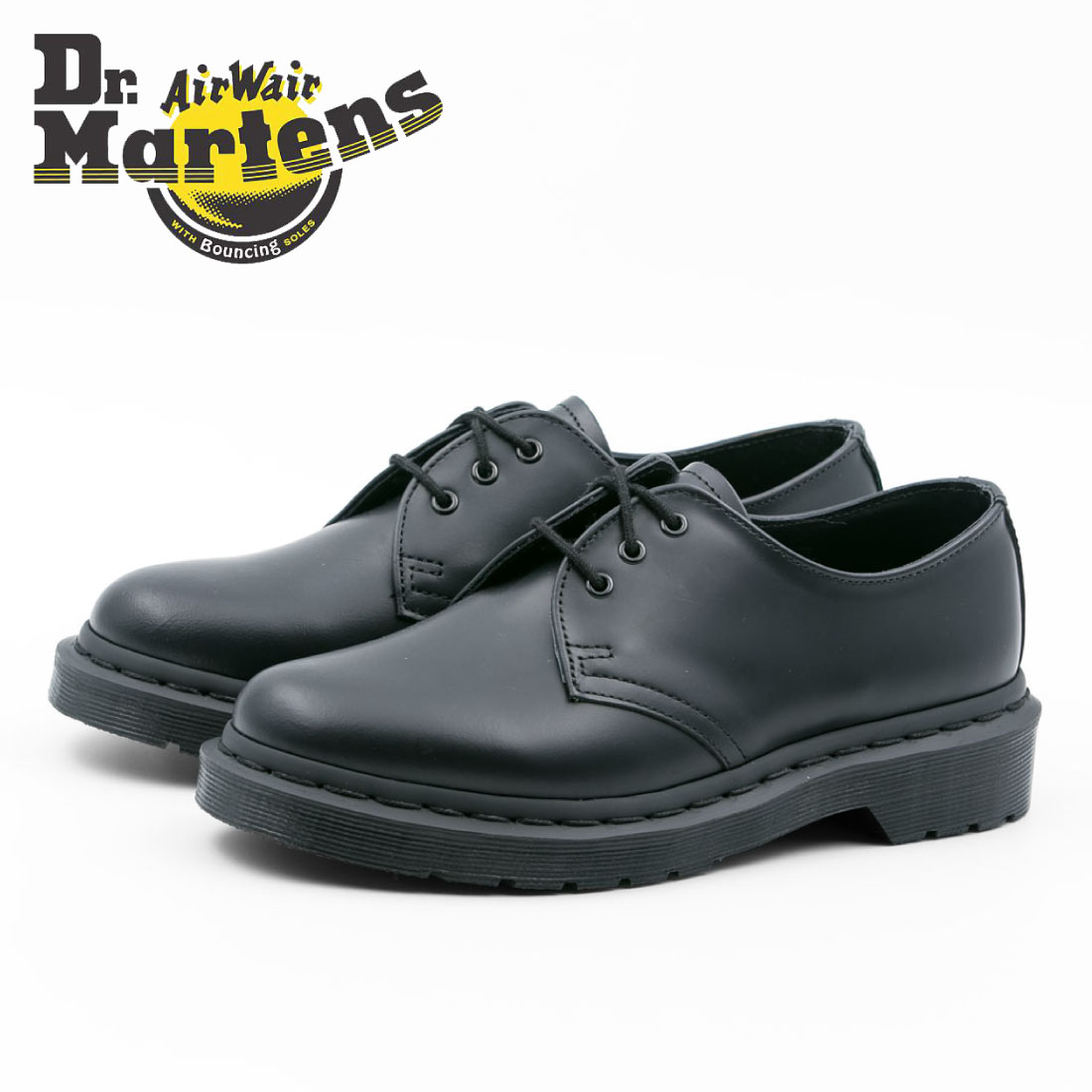 ドクターマーチン CORE 1461 MONO 3 EYELET SHOE BLACK 14345001