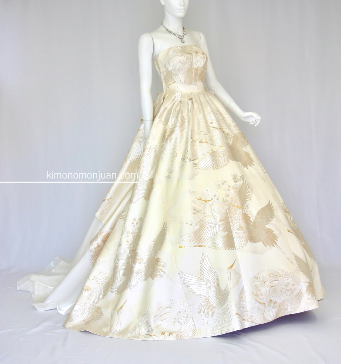 楽天市場】着物ドレス 着物 ドレス ウエディングドレス 白無垢 着物