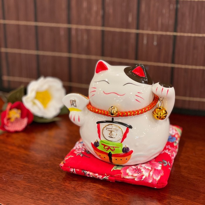 楽天市場】招き猫 宝船 小 al21007 貯金箱 招き猫 ネコ ねこ まねき猫