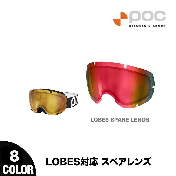 楽天市場】POC ポック スペアレンズ ゴーグル LOBES LENS ロブス 交換
