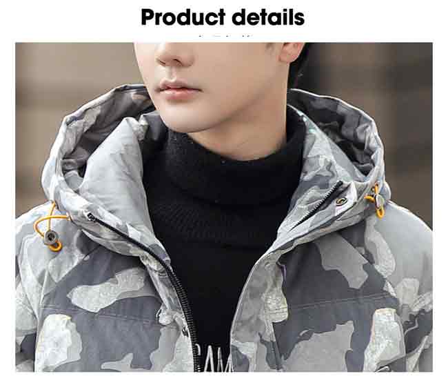 楽天市場】ダウンジャケット 冬服 メンズ コート 迷彩柄 ブルゾン