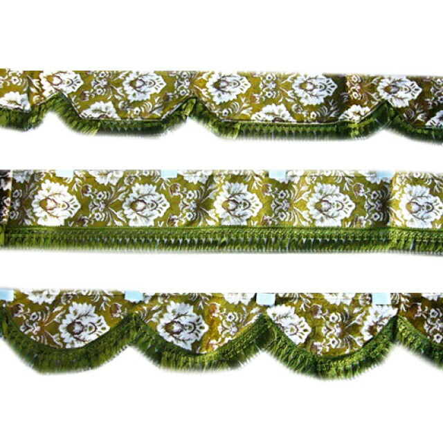 楽天市場】金華山フロントカーテン 両面 新格子 Lサイズ 2200mm 4t