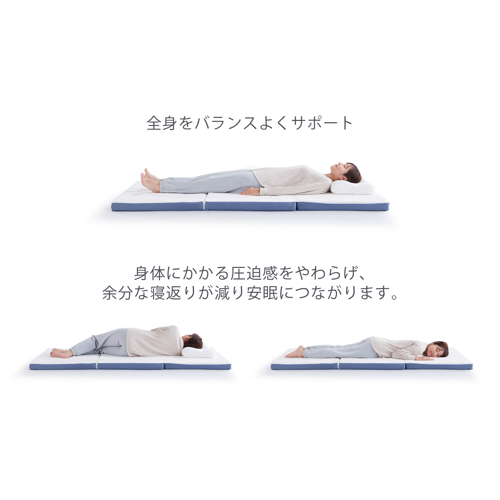 楽天市場】【公式限定】テンピュール 三つ折りマットレスとシーツの