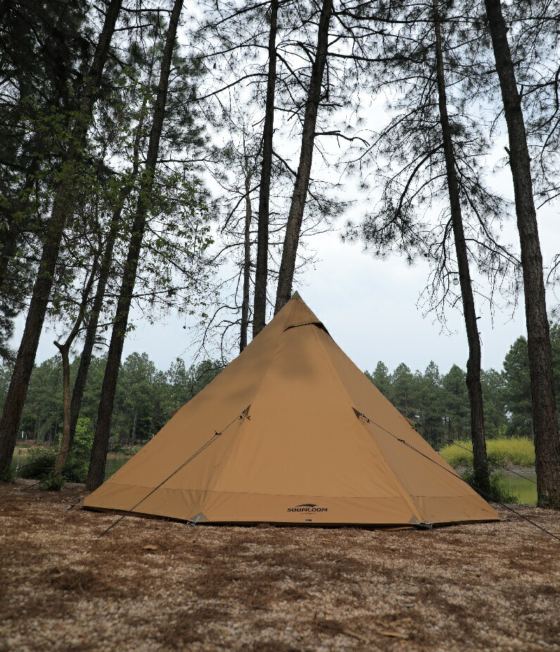 楽天市場】Soomloom テント 八角形 ワンポールテント ポリコットン