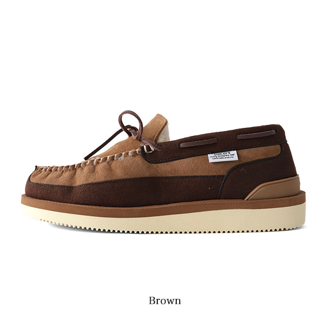 楽天市場】[TIME SALE] SUICOKE スイコック ムートン モカシンシューズ