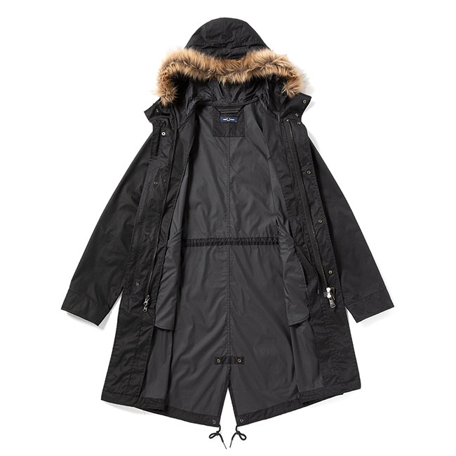 楽天市場】FRED PERRY フレッドペリー ミリタリー ジップインライナー