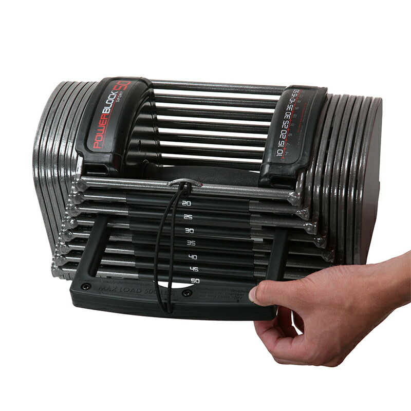 POWERBLOCK パワーブロック可変式ダンベル41Kg×1個 楽天市場】【可変式