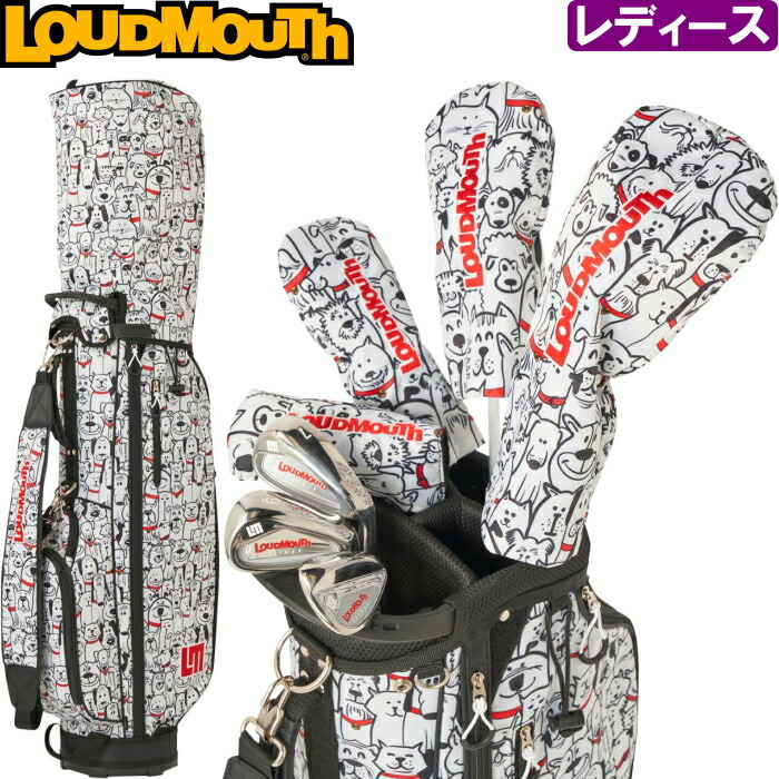 楽天市場】LOUDMOUTH ラウドマウス LM-LS0003 レディース ゴルフセット