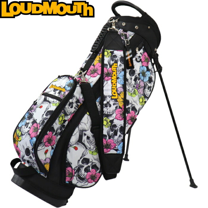 楽天市場】LOUDMOUTH ラウドマウス LM-CB0031 スタンドキャディバッグ