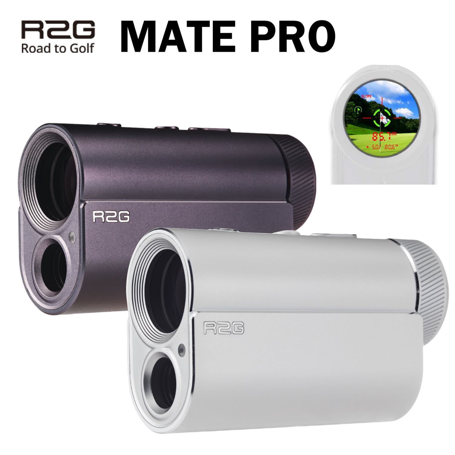 楽天市場】距離計 R2G MATE PRO アールツージー メイトプロ ゴルフ用