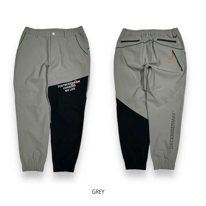 楽天市場】DECEMBERMAY ディセンバーメイ メンズ W-break nylon jogger