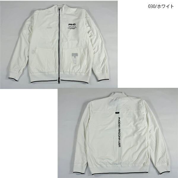 PING 2way/リバーシブル ゴルフジャケットL グレー PING 2way