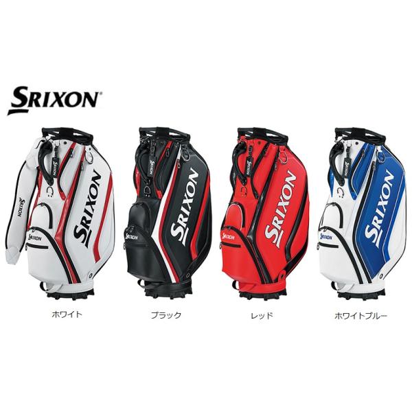 Srixon キャディバッグ ホワイト/レッド/ブルー 【公式通販】