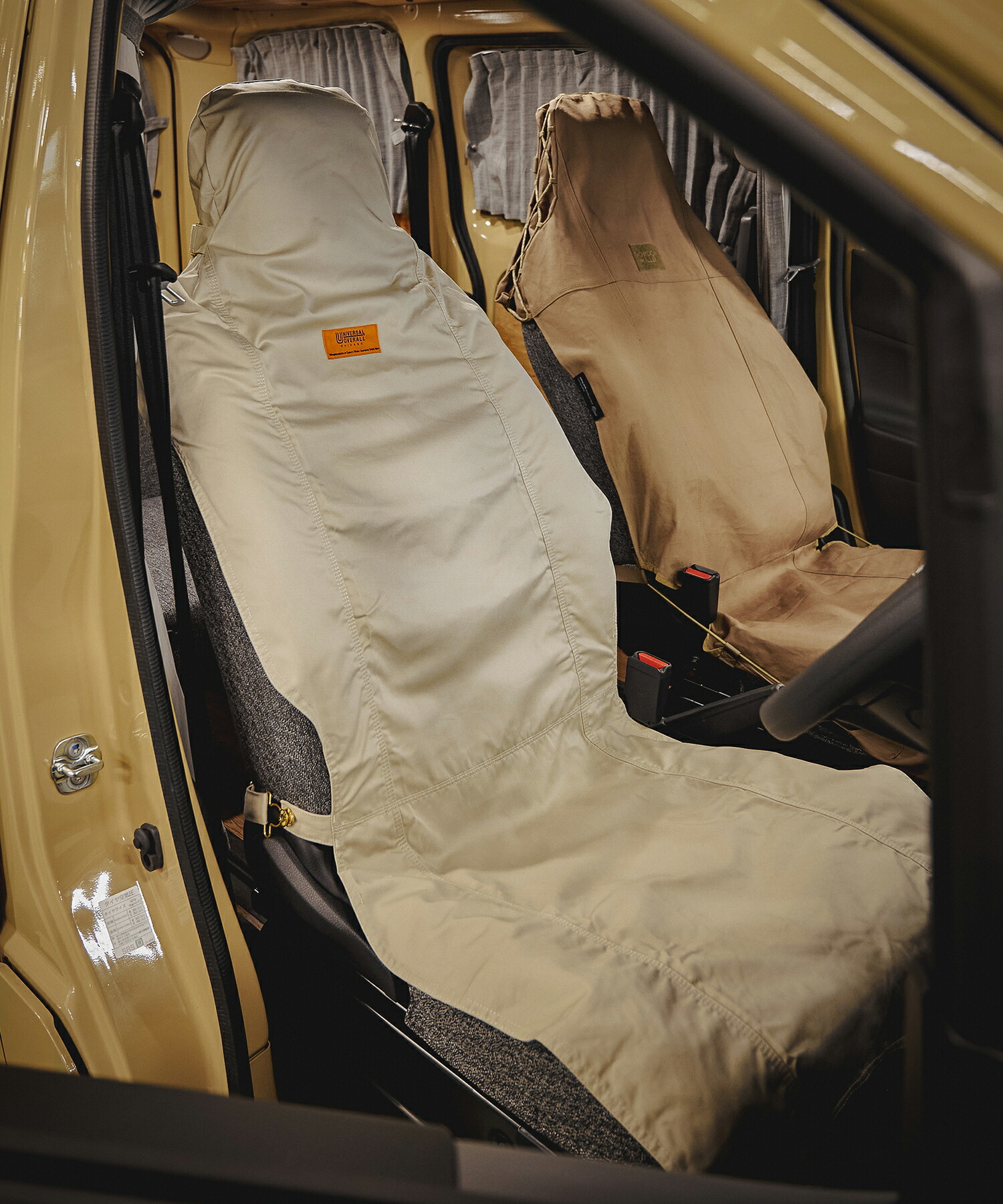 楽天市場】UNIVERSAL OVERALL×JACK & MARIE シートカバー 車 カー用品