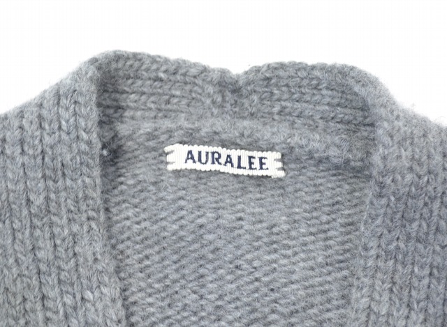 楽天市場】【中古】 AURALEE (オーラリー) SUPER MILLED KNIT BIG