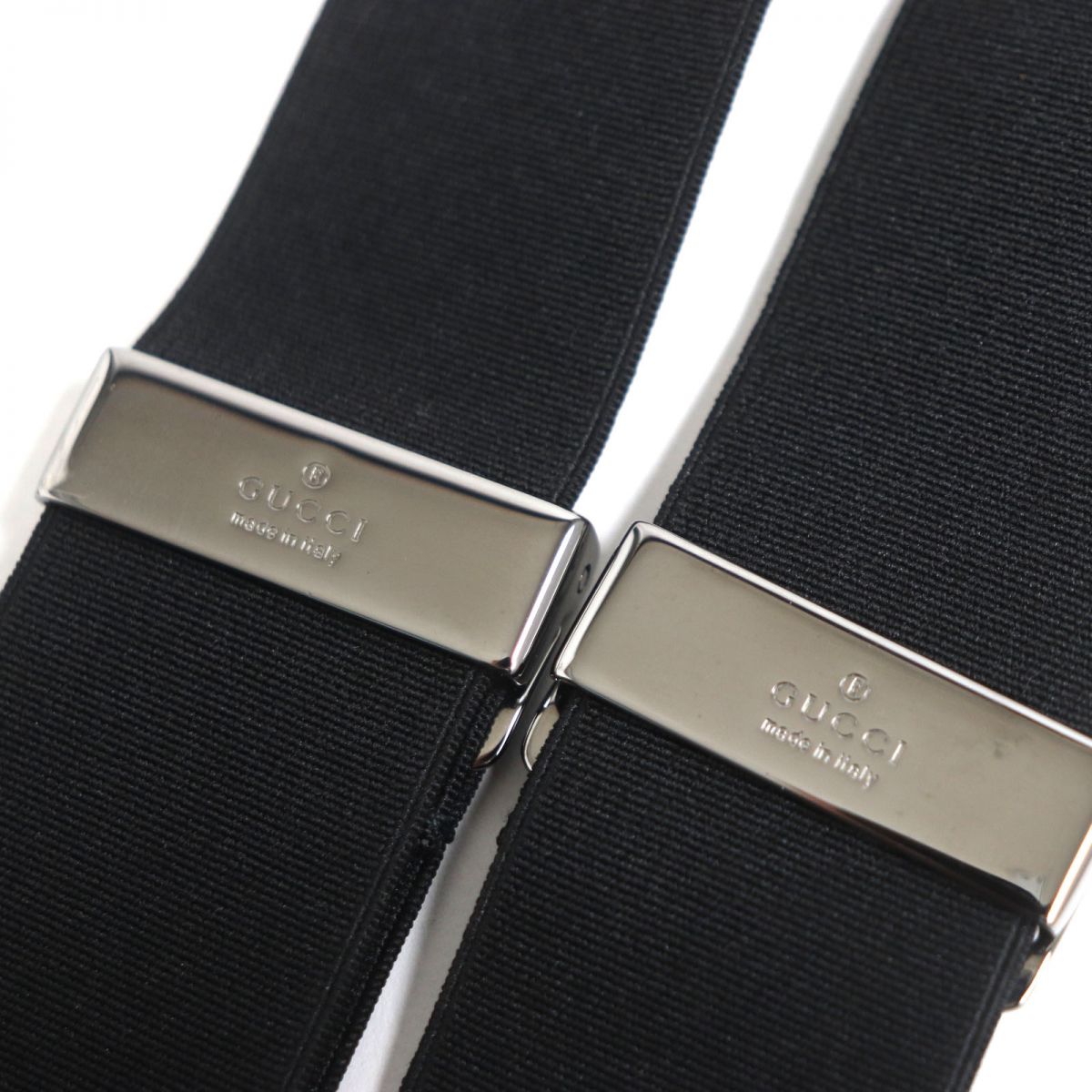 GUCCI グッチ Y型 サスペンダー イタリア製 GUCCI グッチ Y型