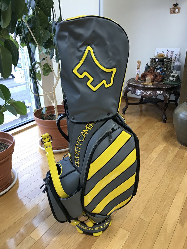 楽天市場】【新品未使用】ScottyCameron CAUTION STRIPE STAFF BAG
