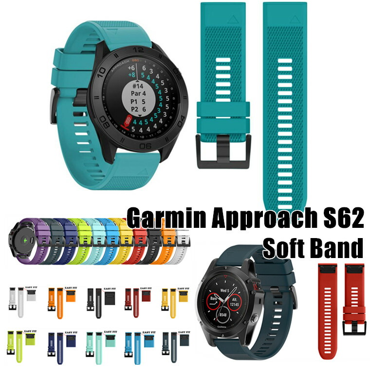 楽天市場】一部在庫 Garmin Approach S62 バンド Garmin Approach S62