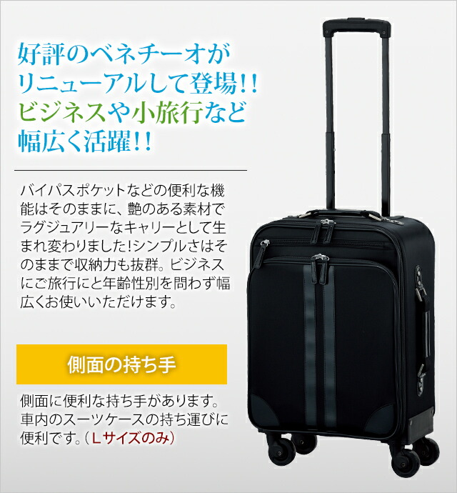 楽天市場】スワニー SWANY ソフト スーツケース キャリーバッグ